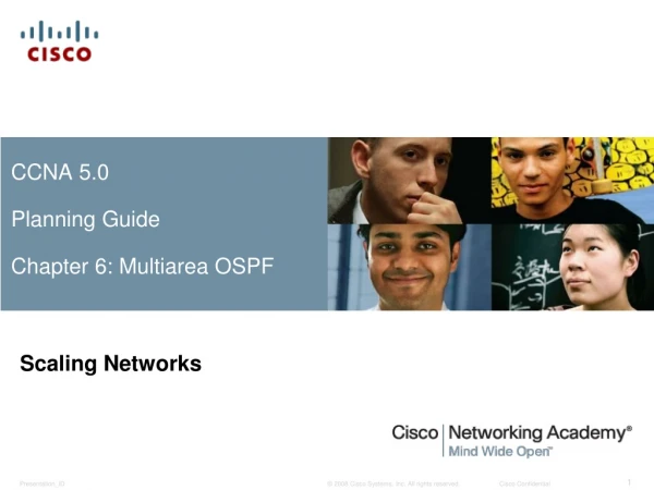 CCNA 5.0 Planning Guide Chapter 6: Multiarea OSPF