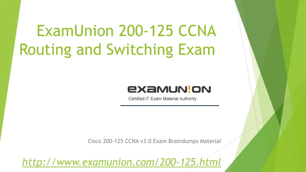 examunion 200 125 ccna routing and switching exam