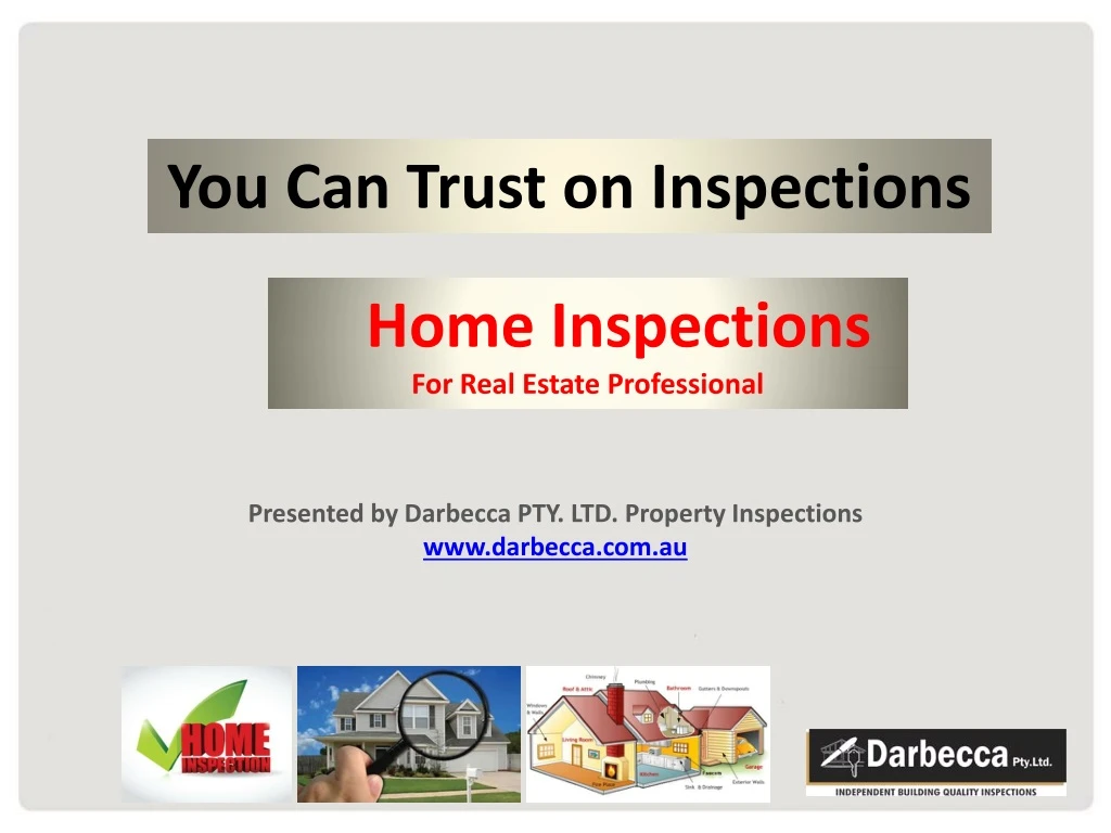 you can trust on inspections