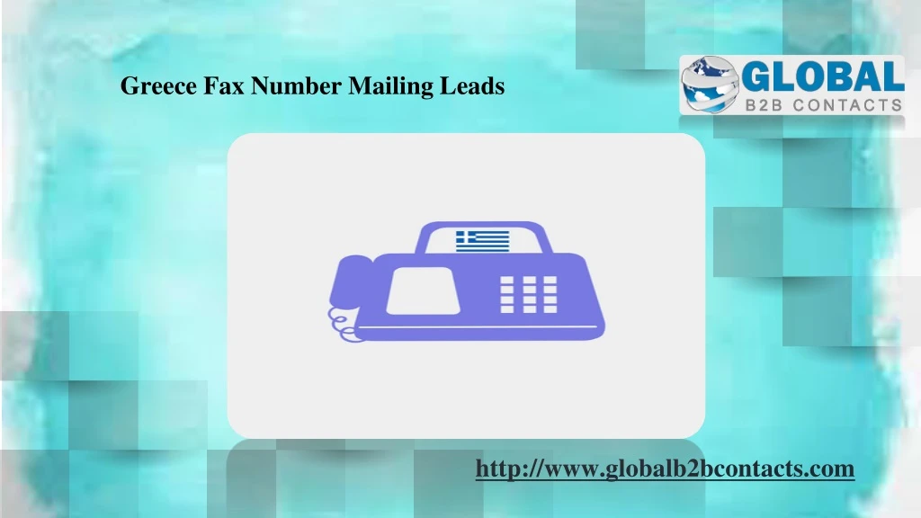 greece fax number mailing leads