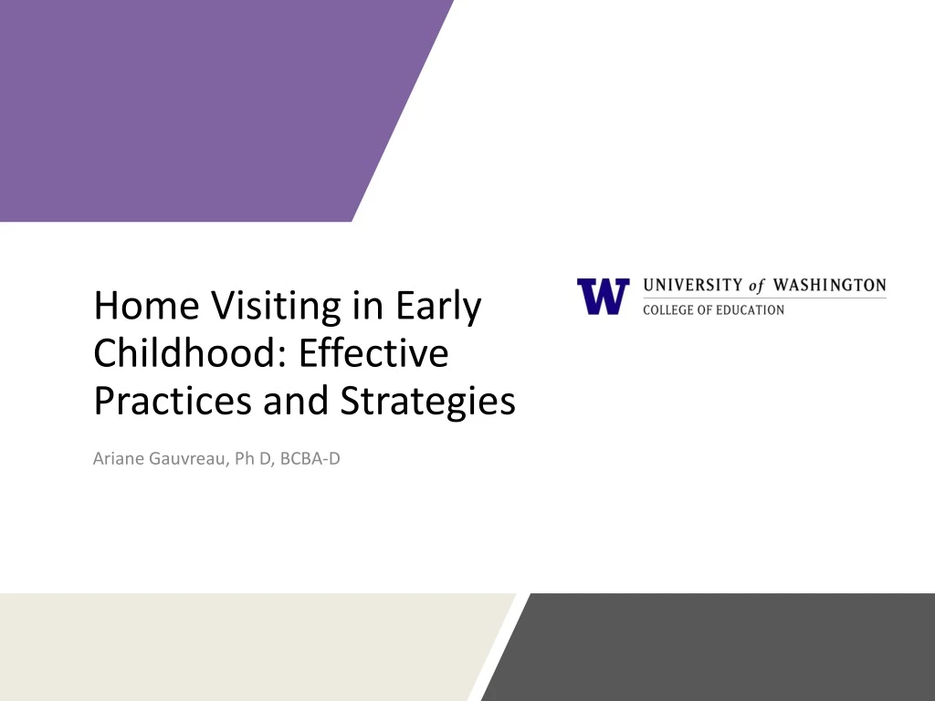 home visiting in early childhood effective practices and strategies