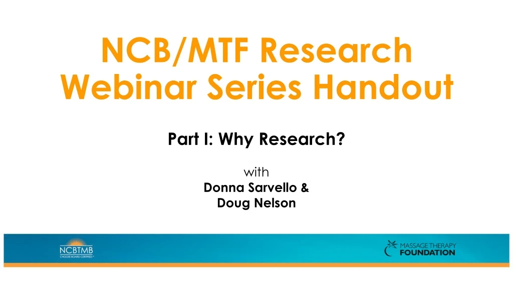 ncb mtf research webinar series handout