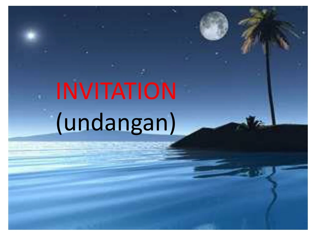 invitation