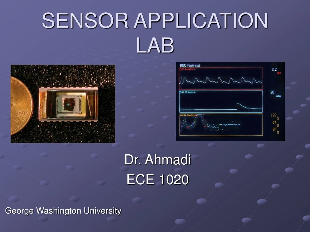 sensor application lab