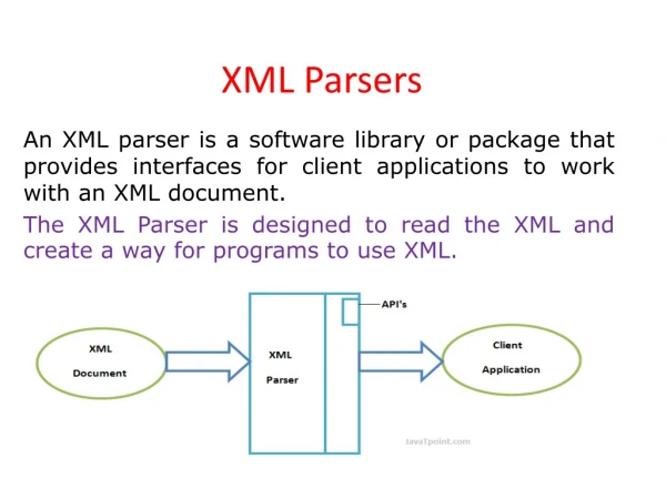 XML Parsers