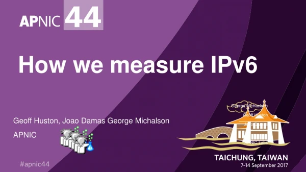 How we measure IPv6