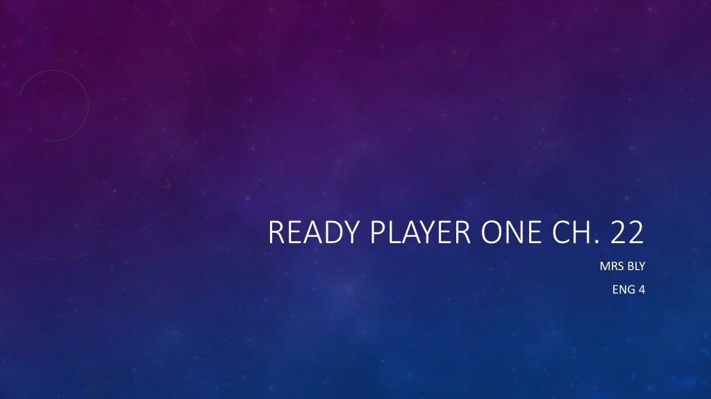 ready player one ch 22