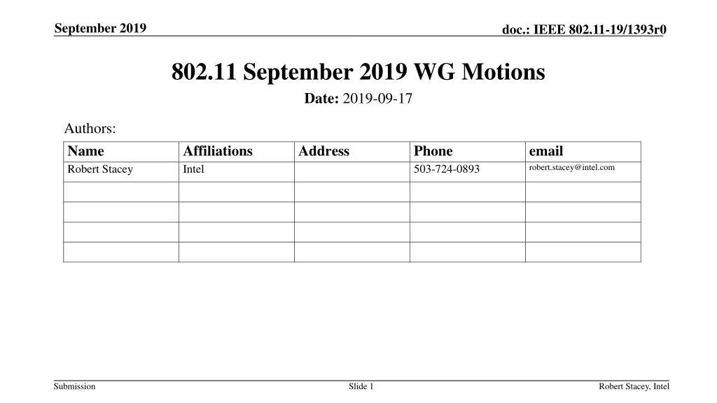 802 11 september 2019 wg motions