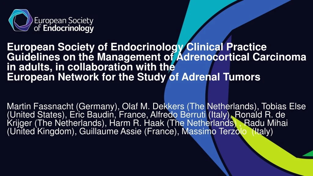 european society of endocrinology clinical