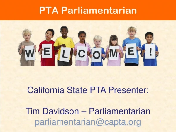 PTA Parliamentarian