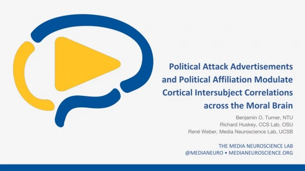 Political Attack Advertisements and Political Affiliation Modulate