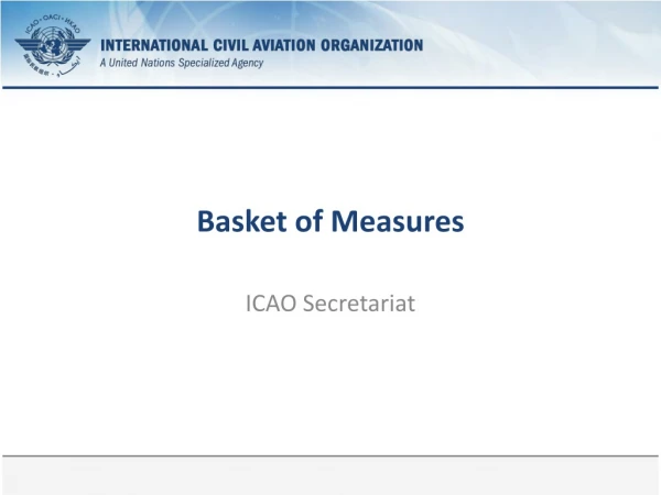 Basket of Measures