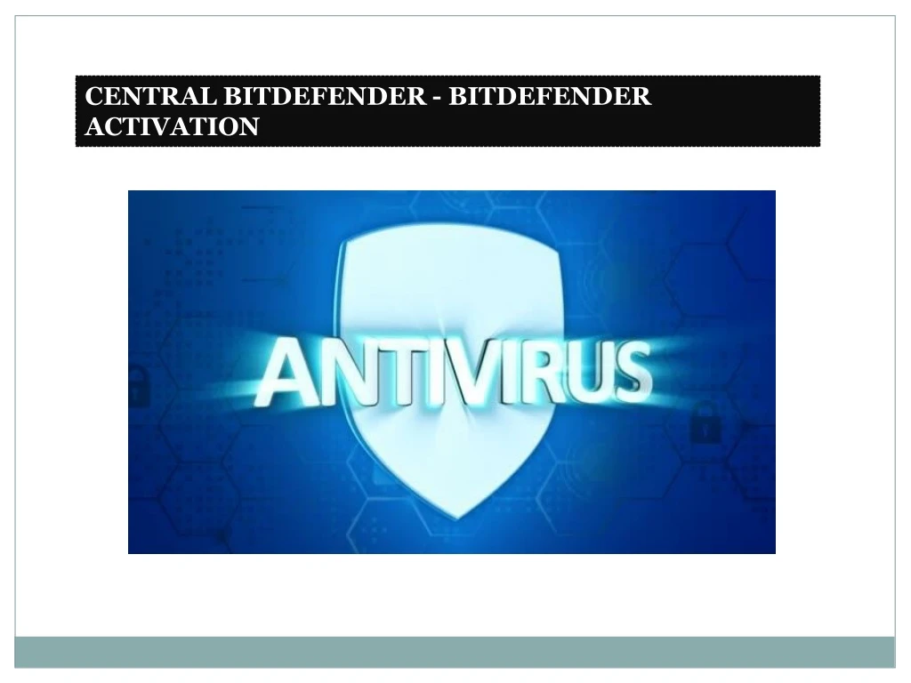 central bitdefender bitdefender activation