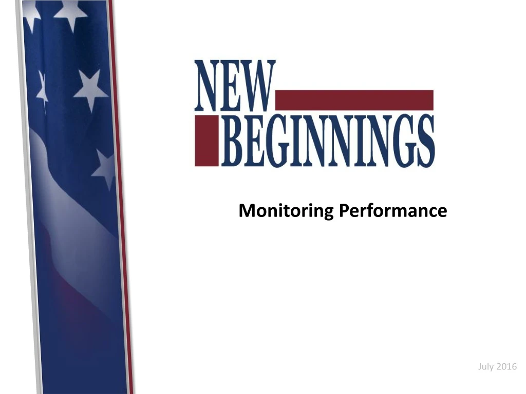 monitoring performance