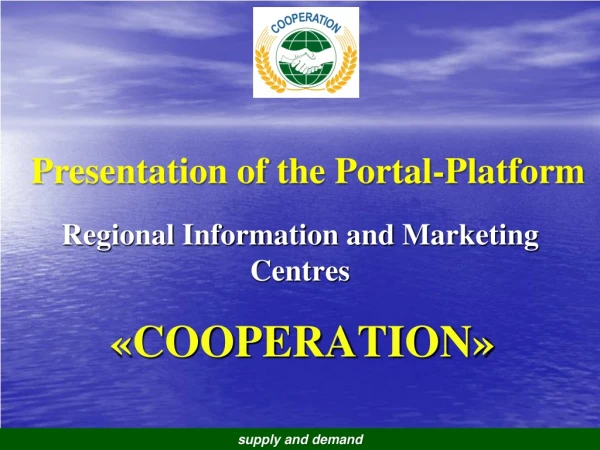 Regional Information and Marketing Centres