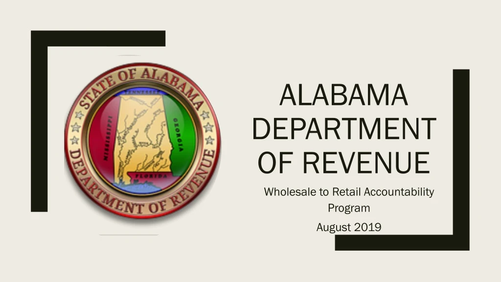 alabama department of revenue