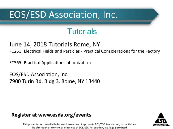 EOS/ESD Association, Inc.