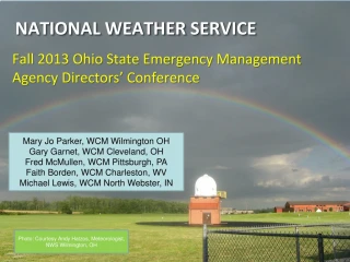 National weather service - slide 1