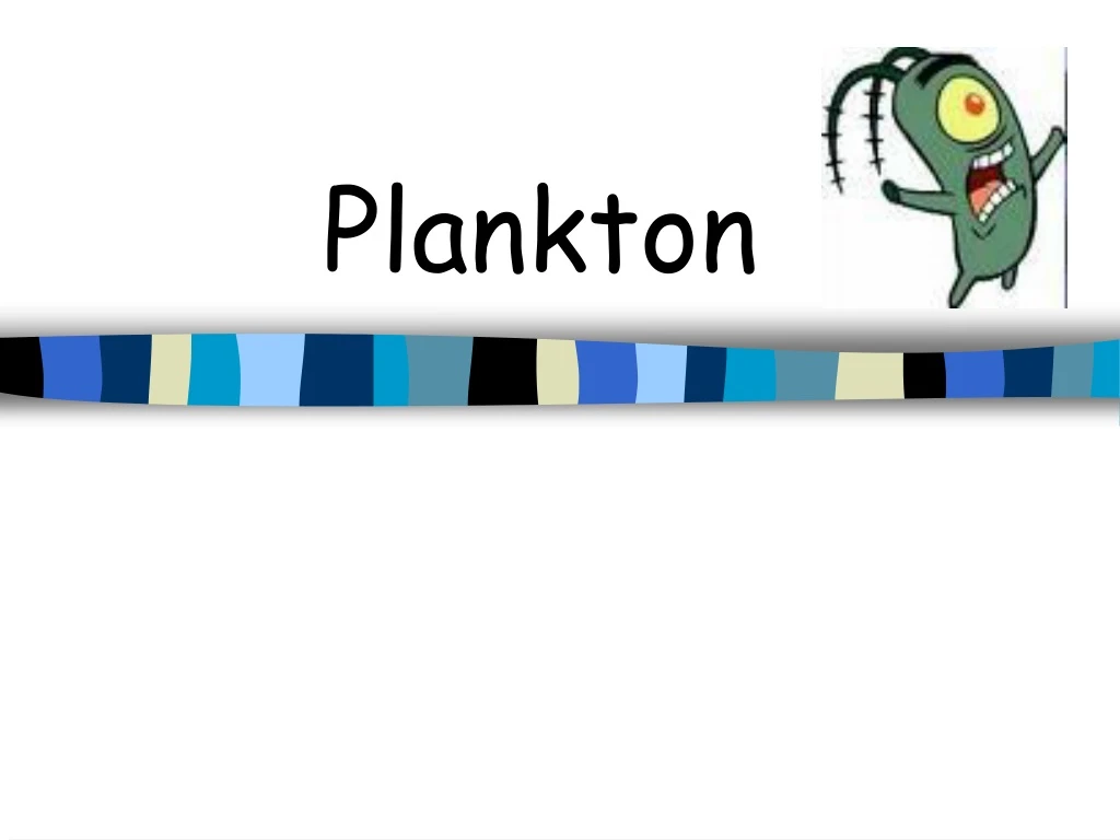 plankton