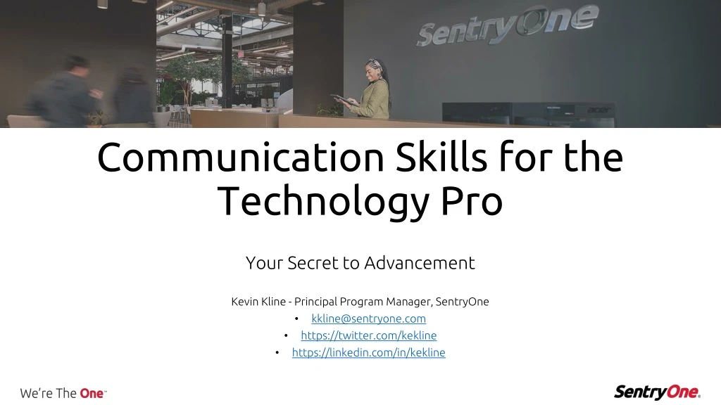 communication skills for the technology pro