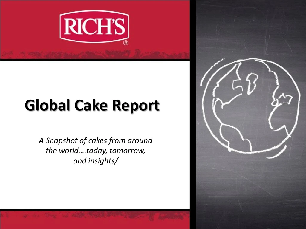 global cake report