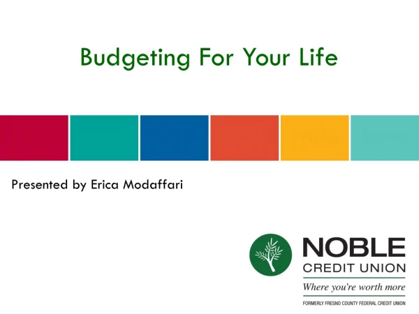 Budgeting For Your Life