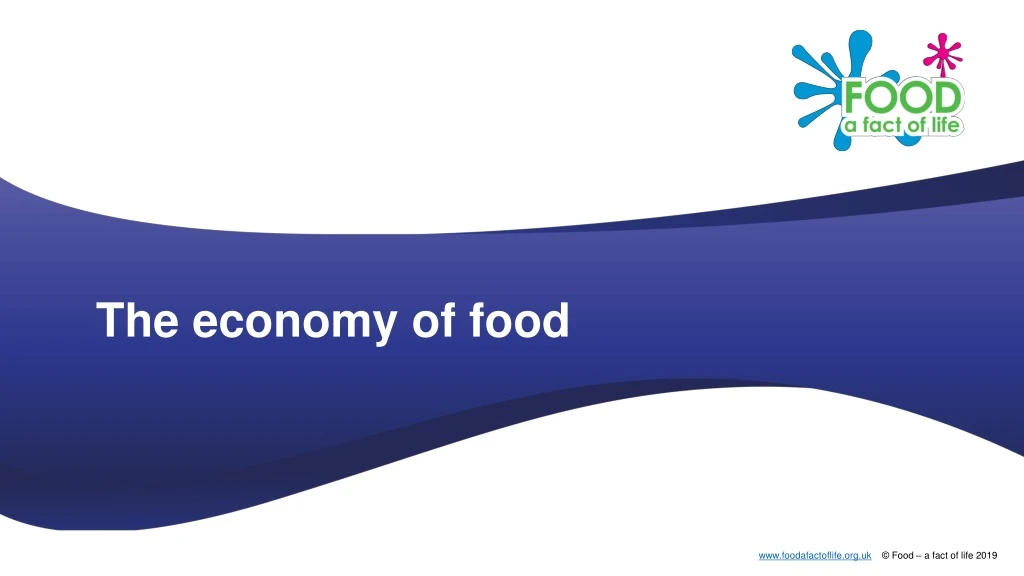 the economy of food