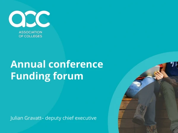 Annual conference Funding forum