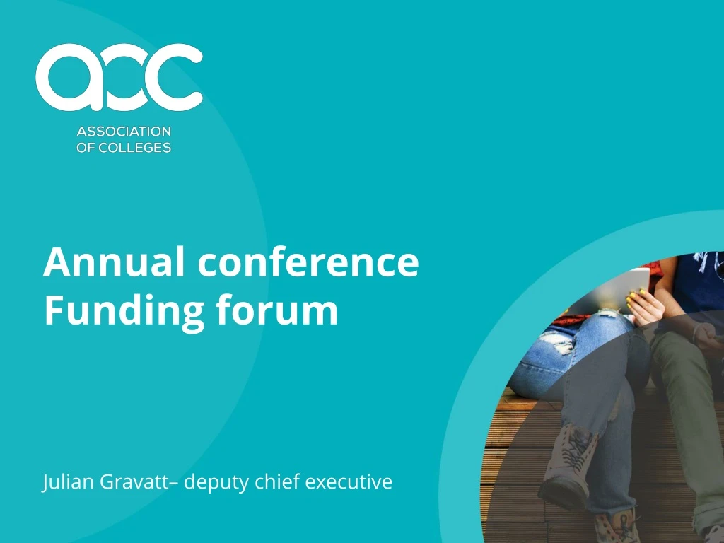 annual conference funding forum