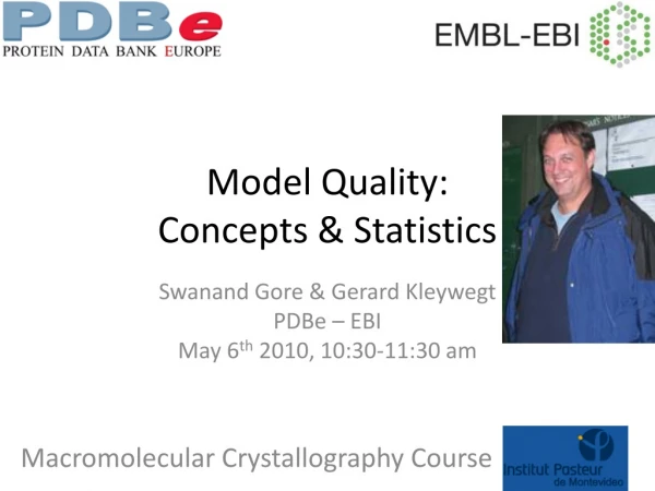 Model Quality: Concepts &amp; Statistics