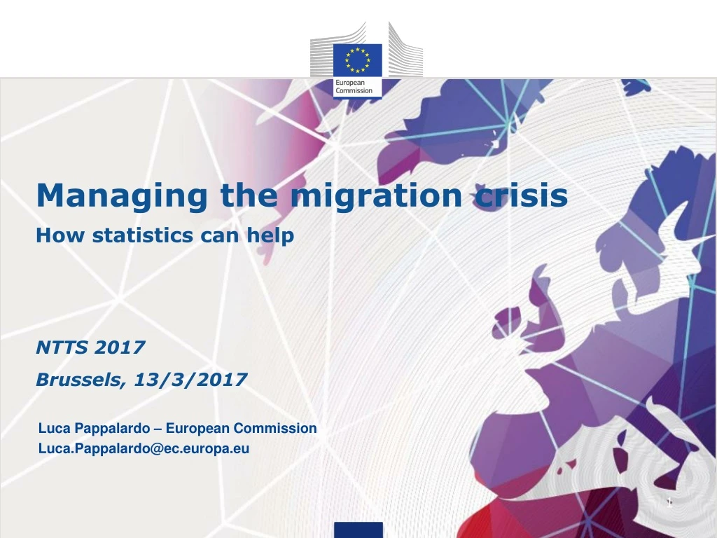 managing the migration crisis how statistics can help