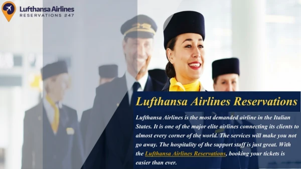 Call Lufthansa Airlines Reservation number to tell us the experience