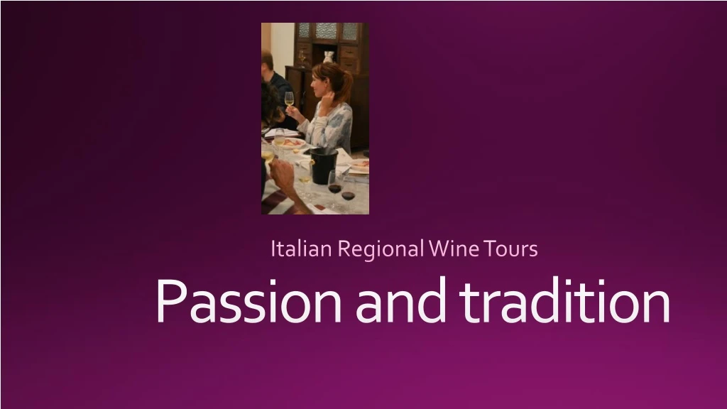 italian regional wine tours