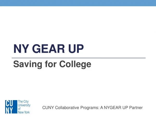 NY GEAR UP