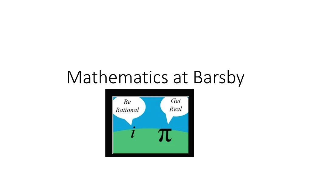 mathematics at barsby
