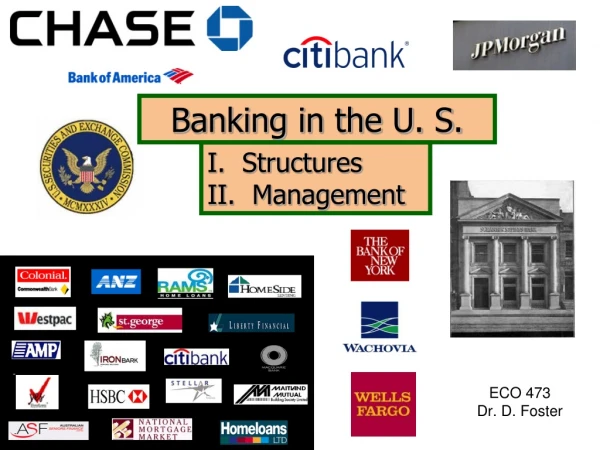 Banking in the U. S.