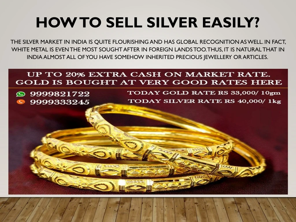 how to sell silver easily