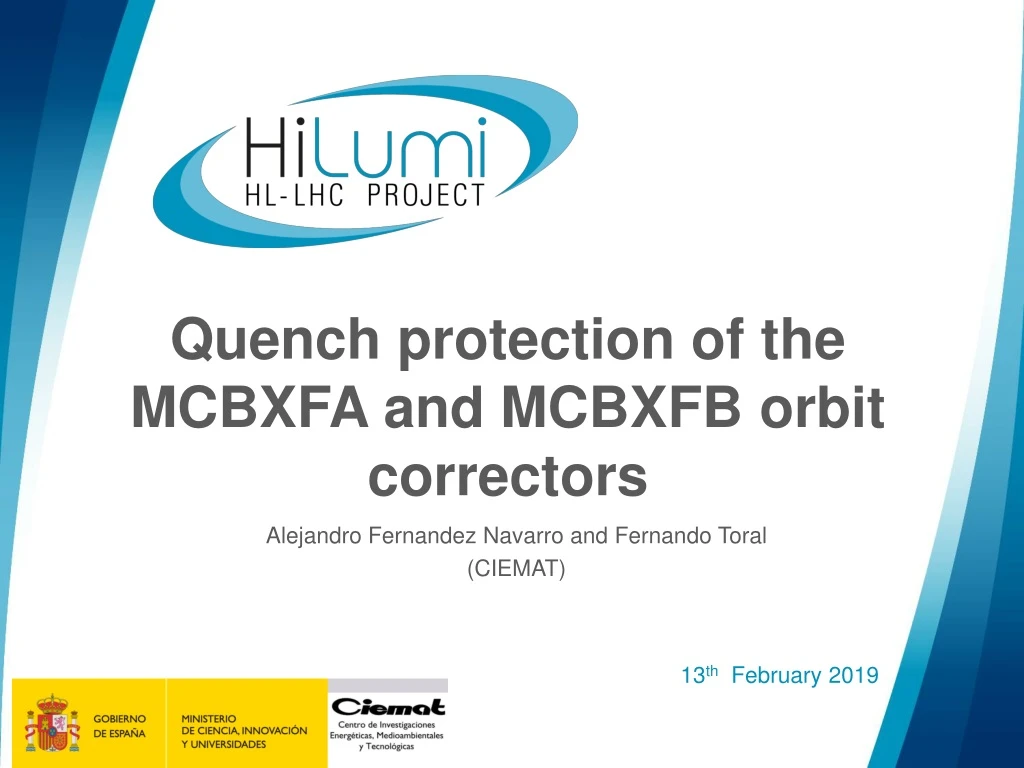quench protection of the mcbxfa and mcbxfb orbit correctors