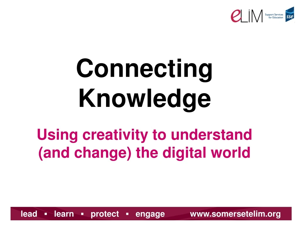 connecting knowledge using creativity