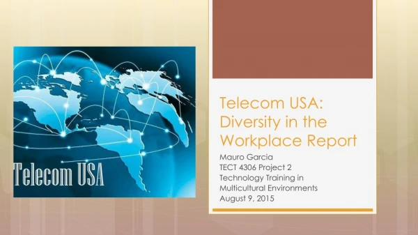 Telecom USA: Diversity in the Workplace Report