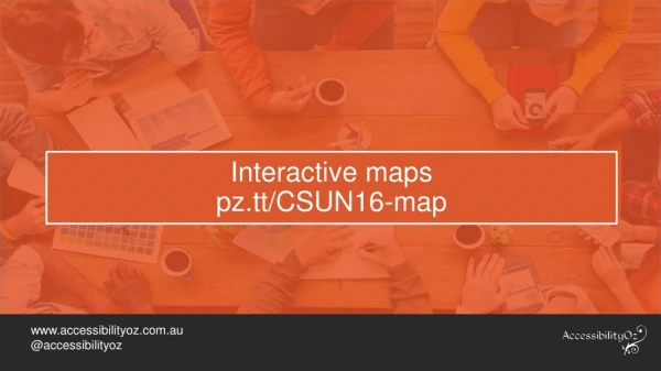 Interactive maps pz.tt/CSUN16-map