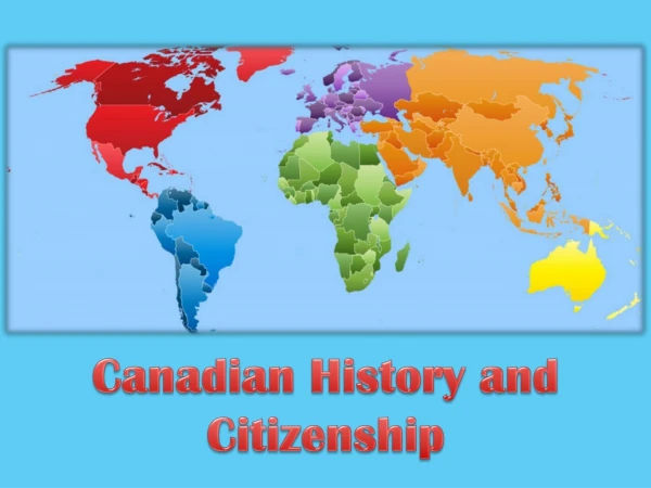 Canadian History and Citizenship