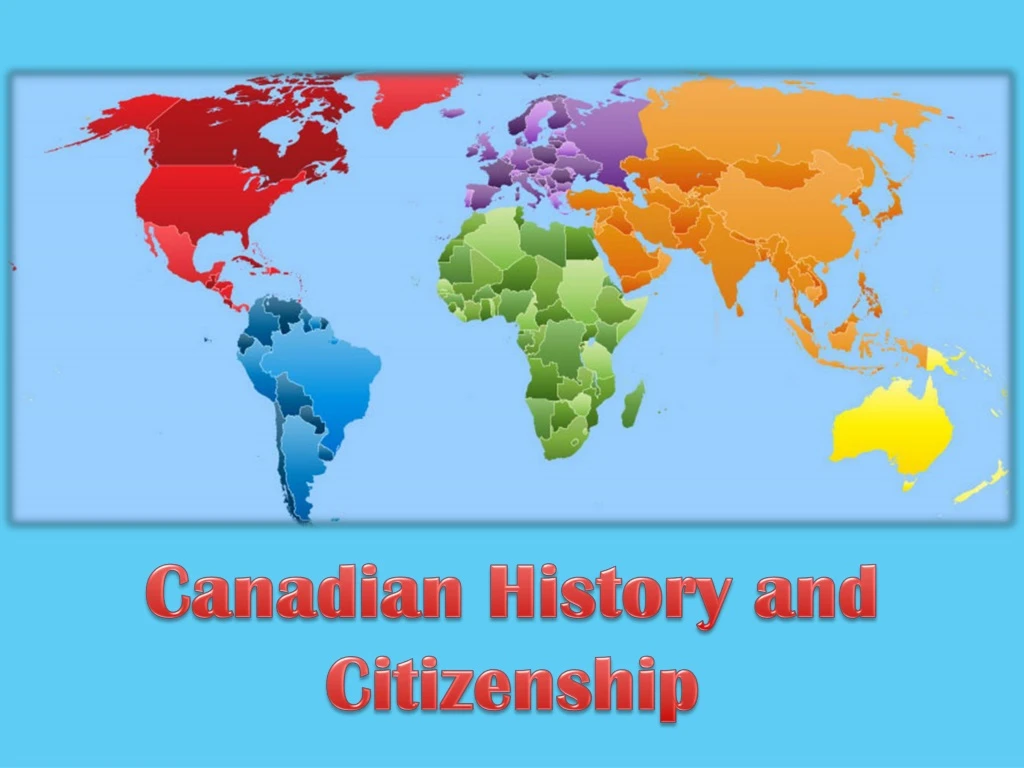 canadian history and citizenship