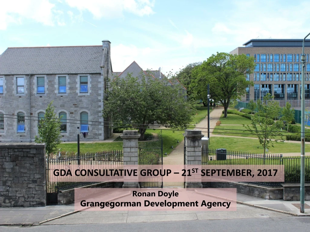 gda consultative group 21 st september 2017