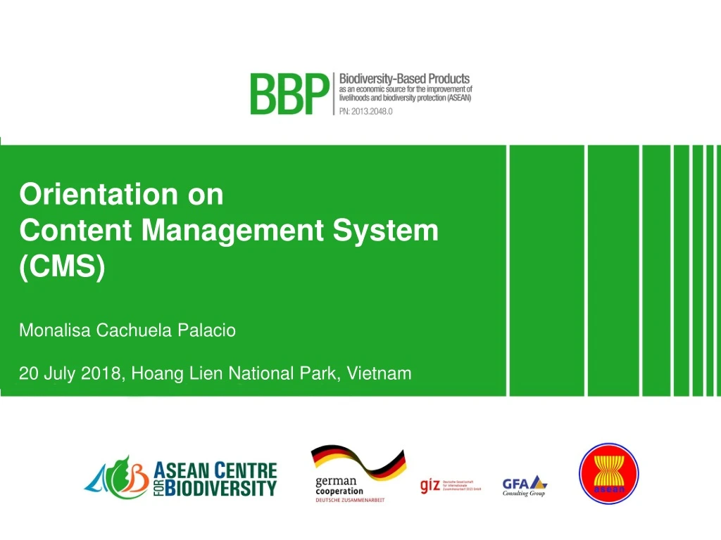 bbp tna orientation and tna survey in lao pdr