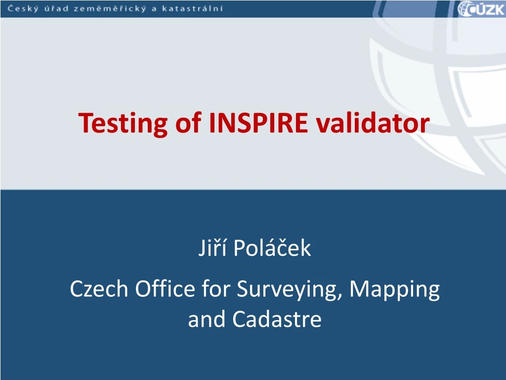 testing of inspire validator