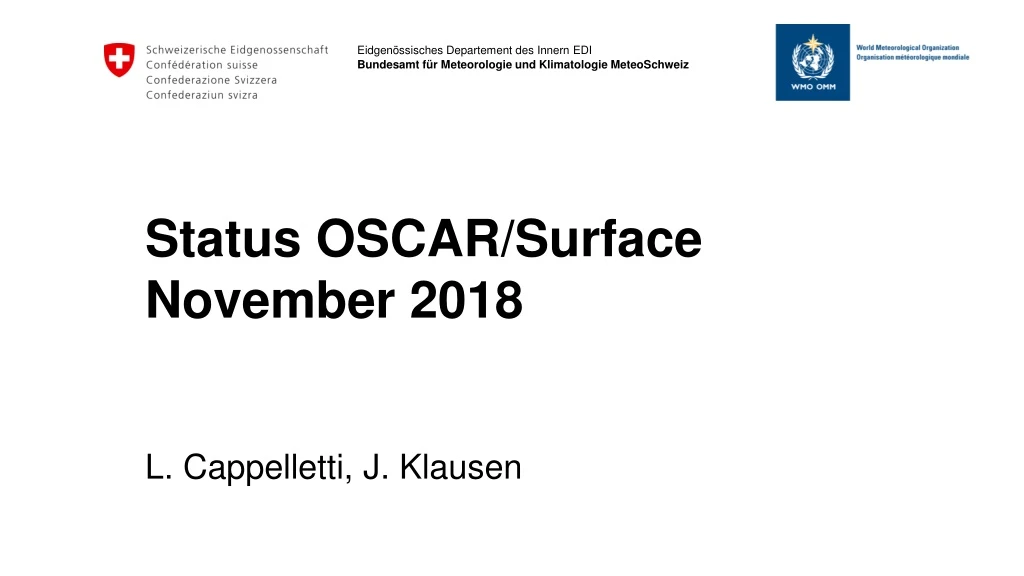 status oscar surface november 2018