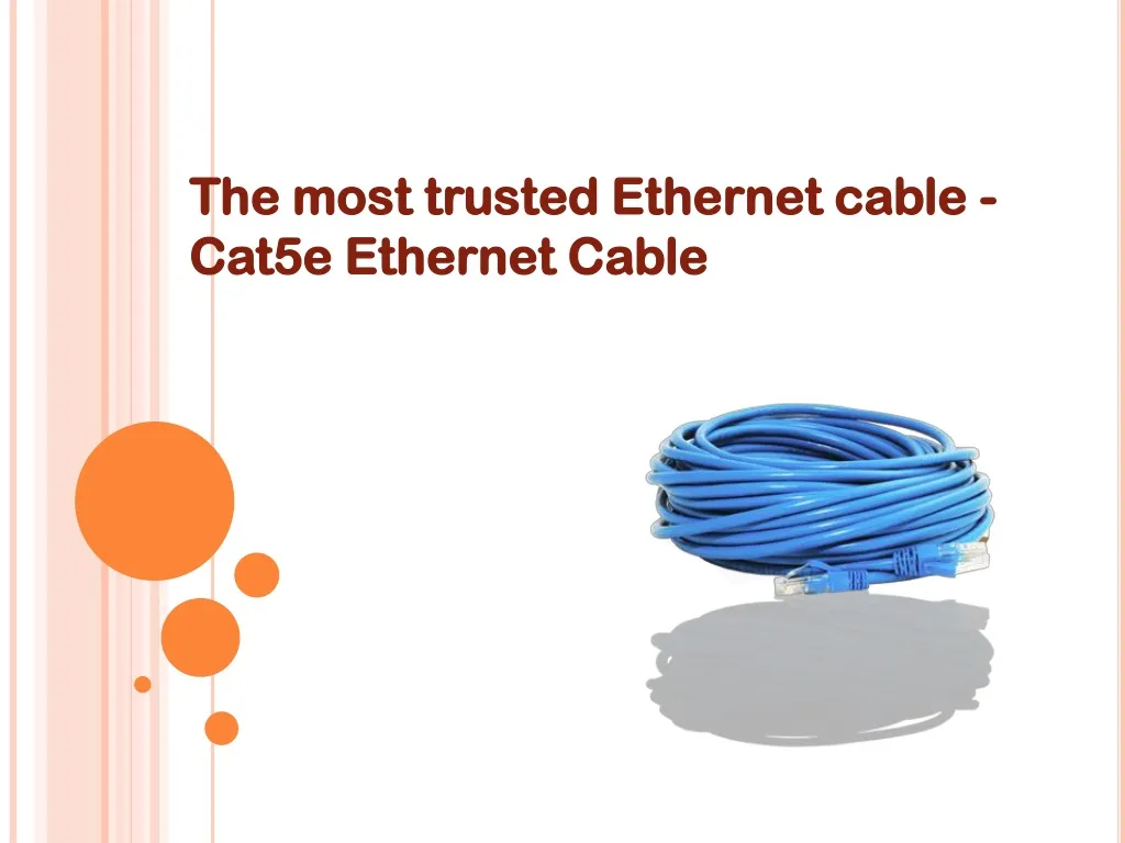 the most trusted ethernet cable cat5e ethernet