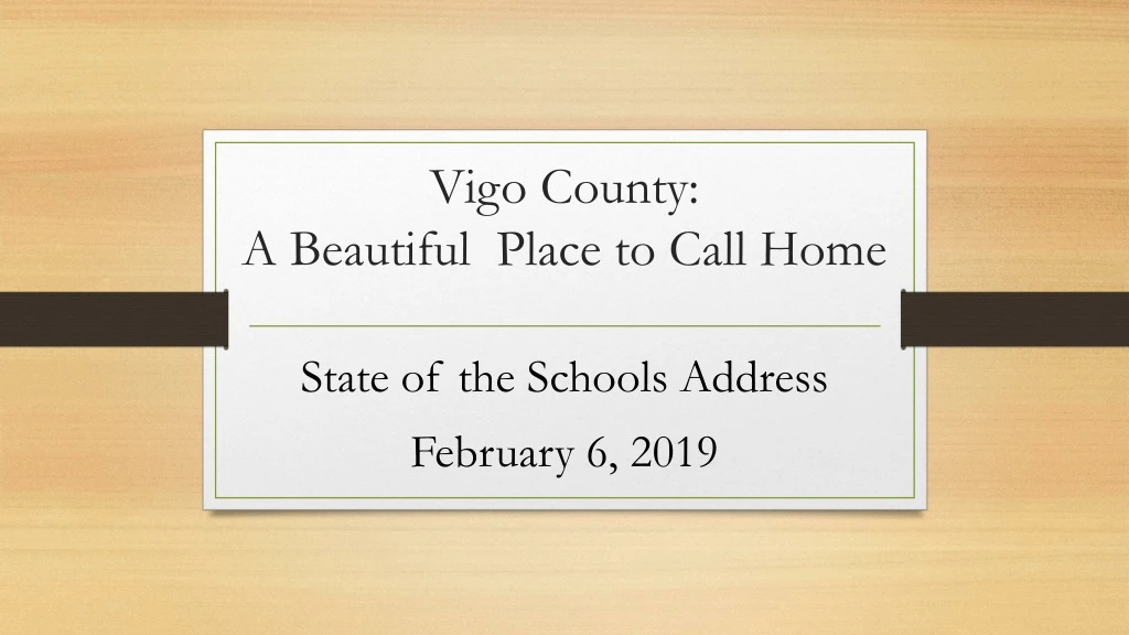 vigo county a beautiful place to call home