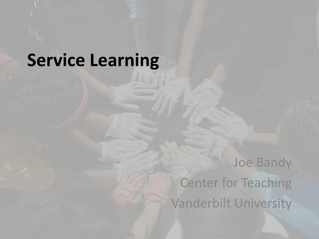 service learning